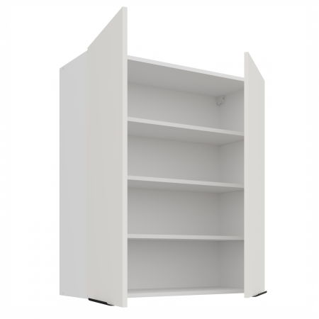 Szafka kuchenna górna 80 cm biała AURO 80 G-90 2F